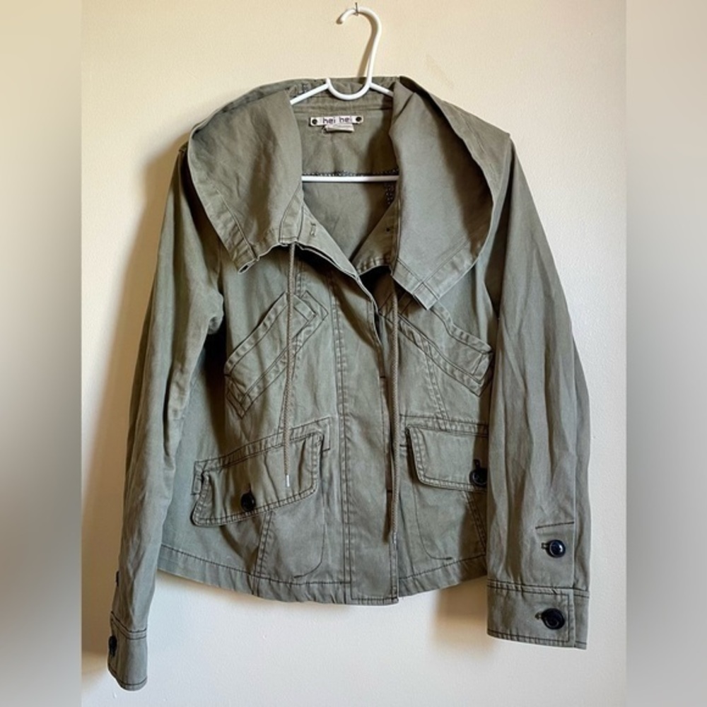 Anthro Hei Hei Scarborough utility jacket
